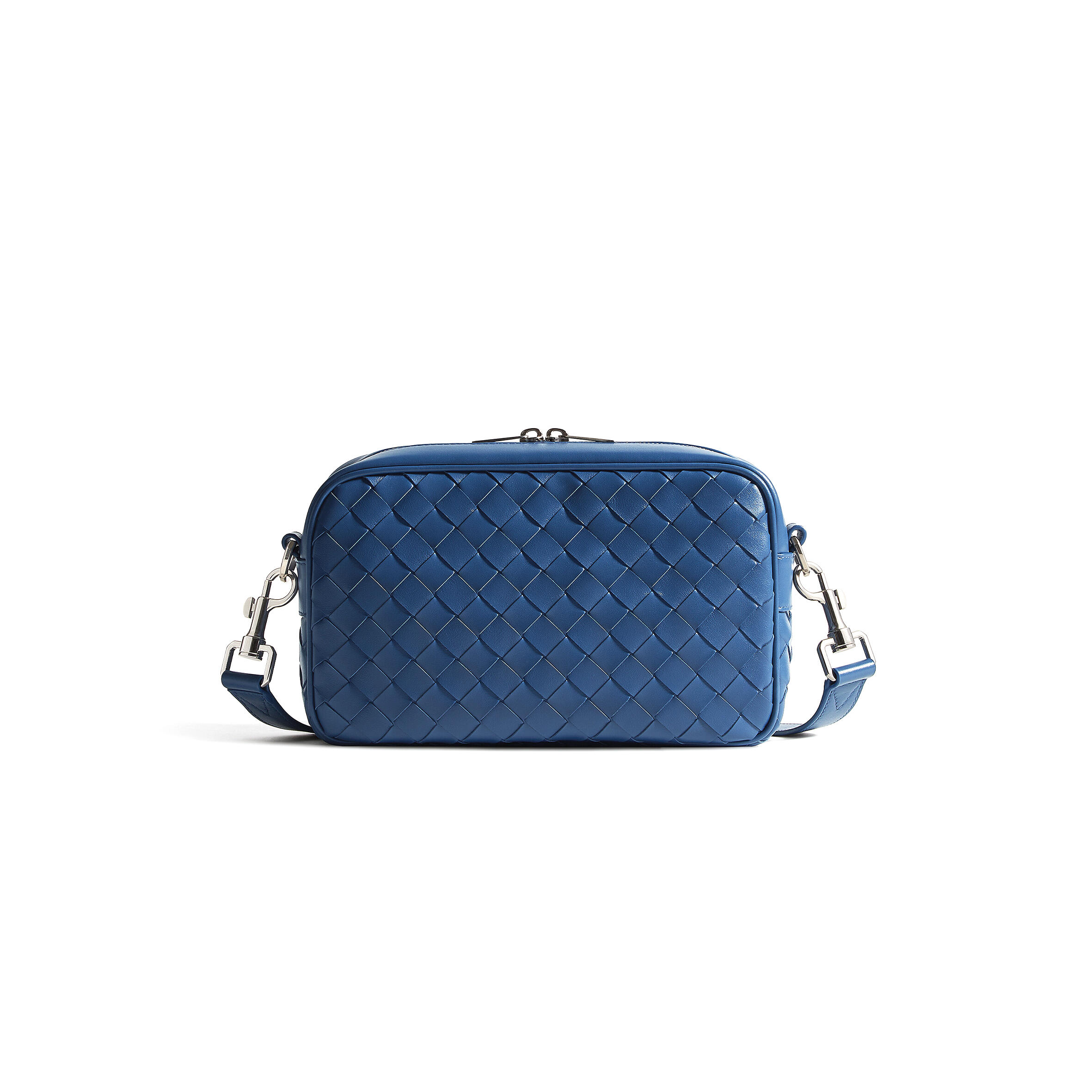 BOTTEGA VENETA SMALL INTRECCIATO CAMERA BAG 755923V2HL14017 (24.5*15*6cm)